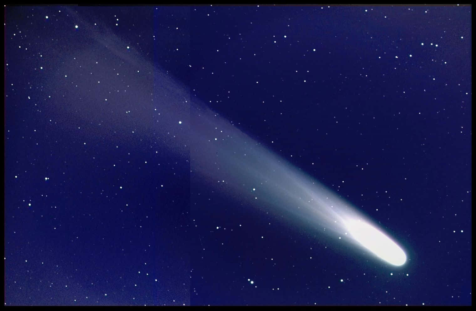 Stunning Comet Approaching Earth Wallpaper