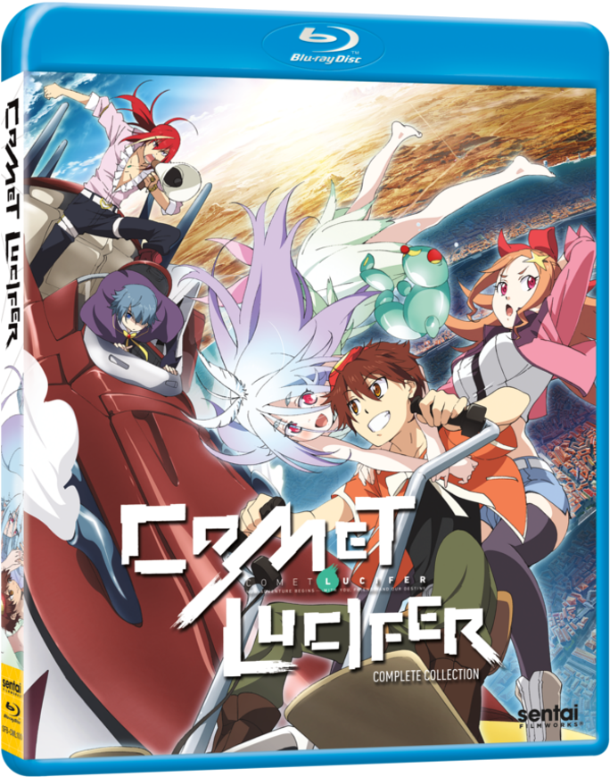 Comet Lucifer Anime Bluray Cover PNG