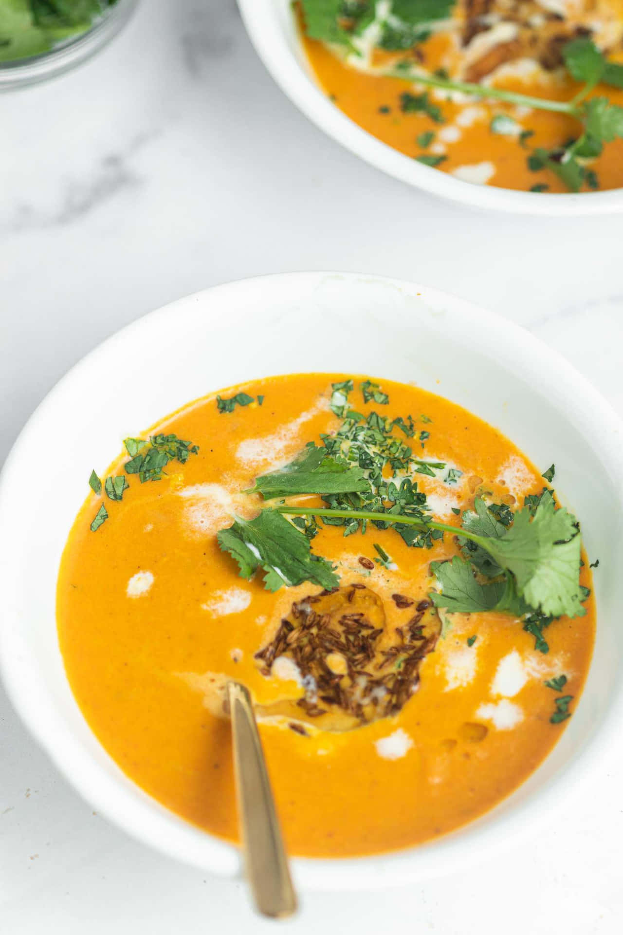 Comfort Food Enthusiasts - Delicious Bowl Of Home-made Soup