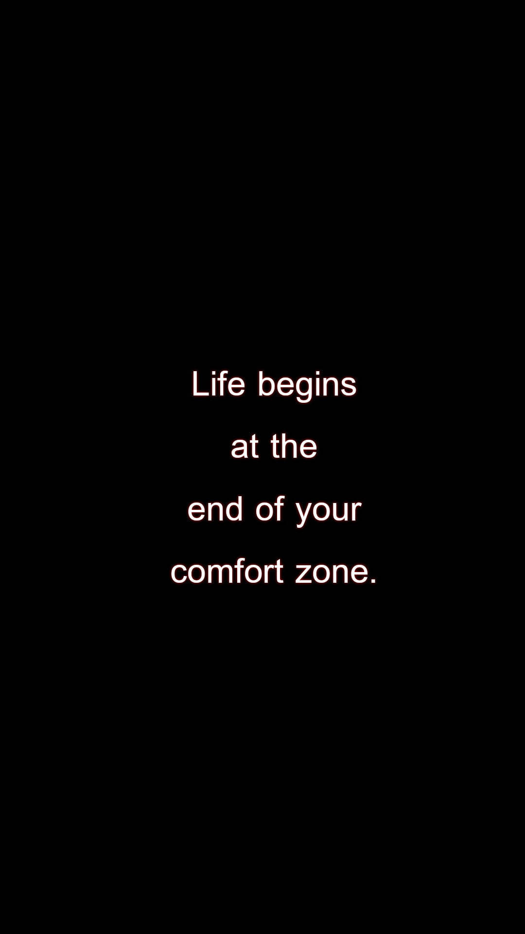 Comfort Zone Life Quotes Background