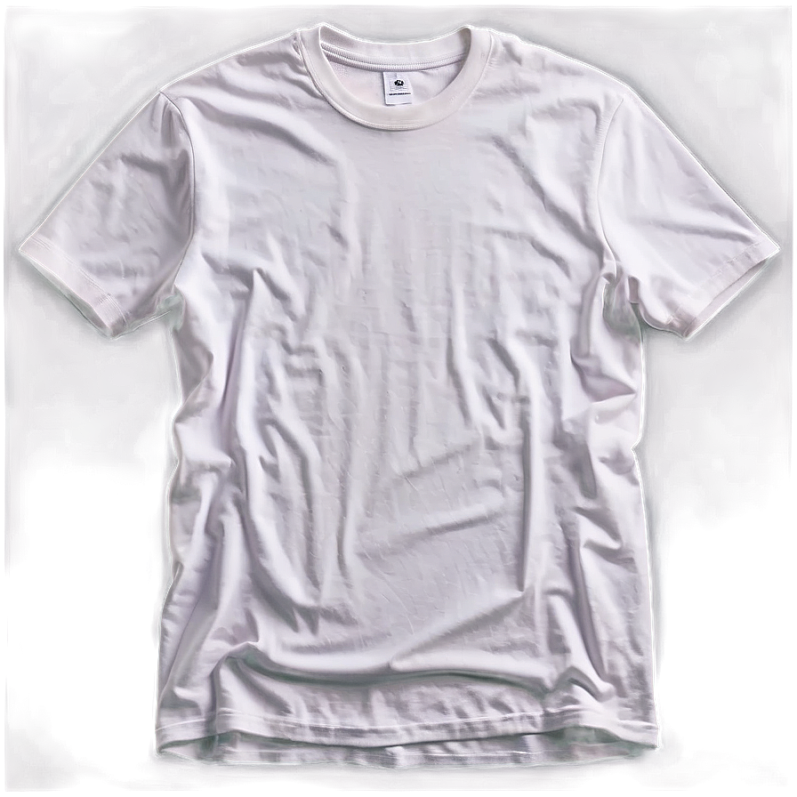 Comfortable White Tee Png 05252024 PNG