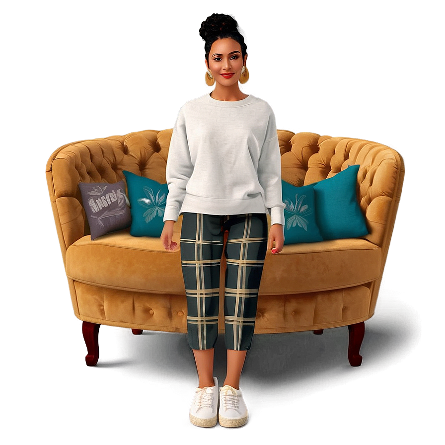 Comfy Home Outfit Png Iim PNG