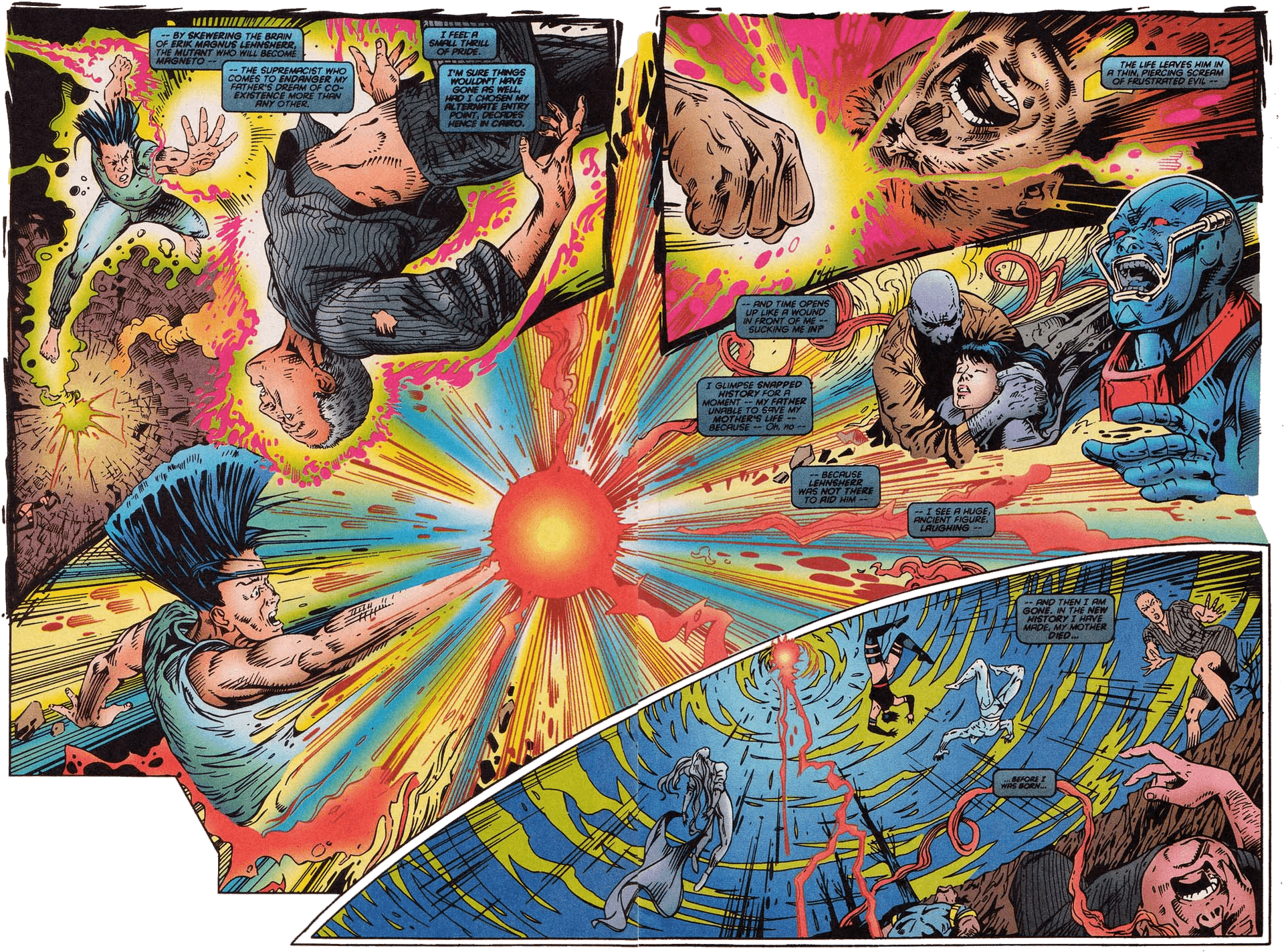 Comic Book Battle Explosion PNG