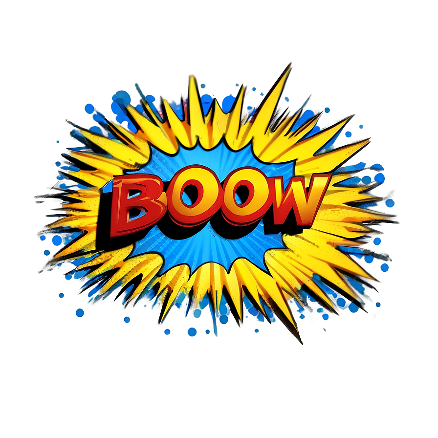 Comic Book Explosion Icon Png 37 PNG