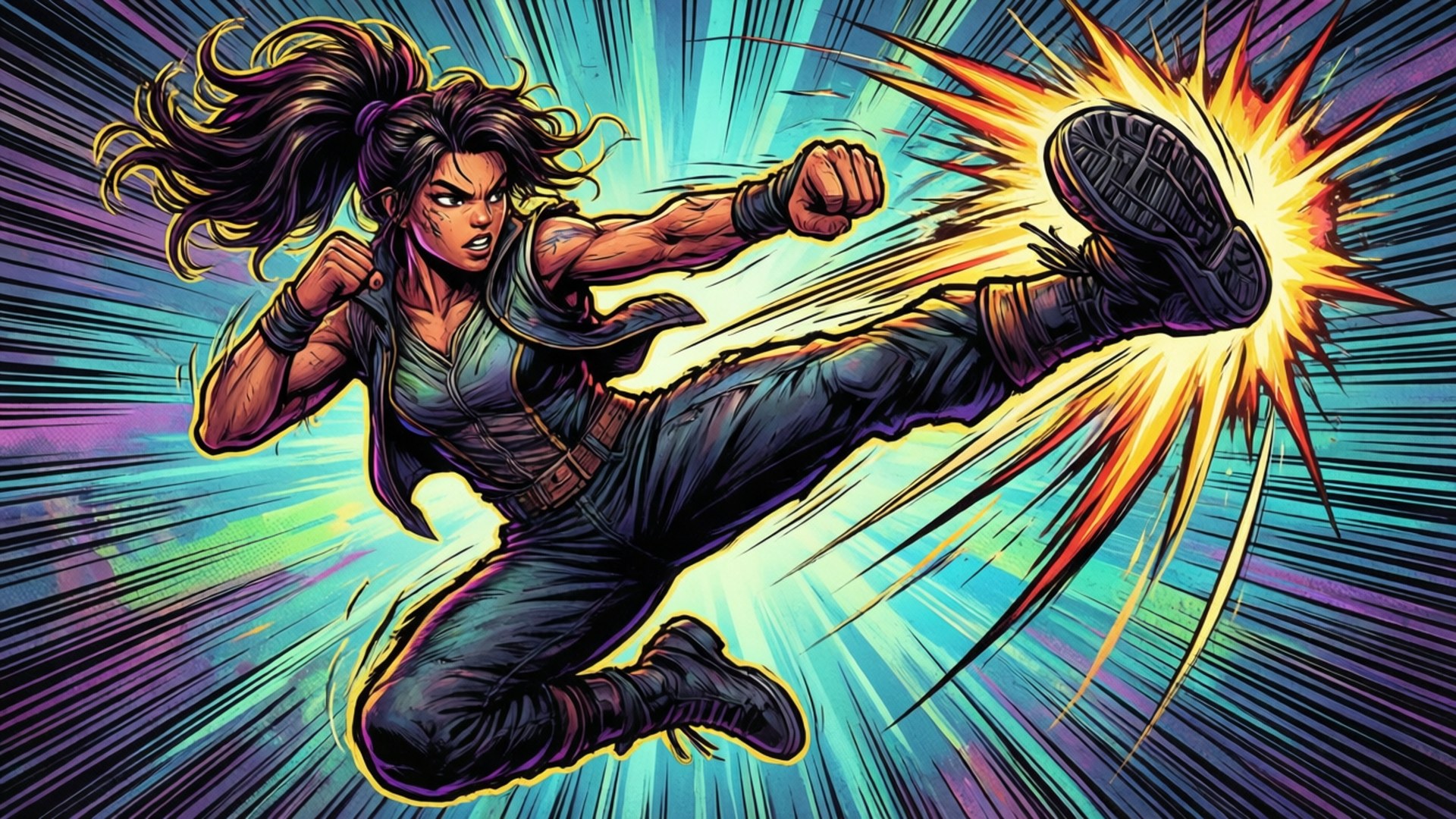 Comic Clash Taustakuvat