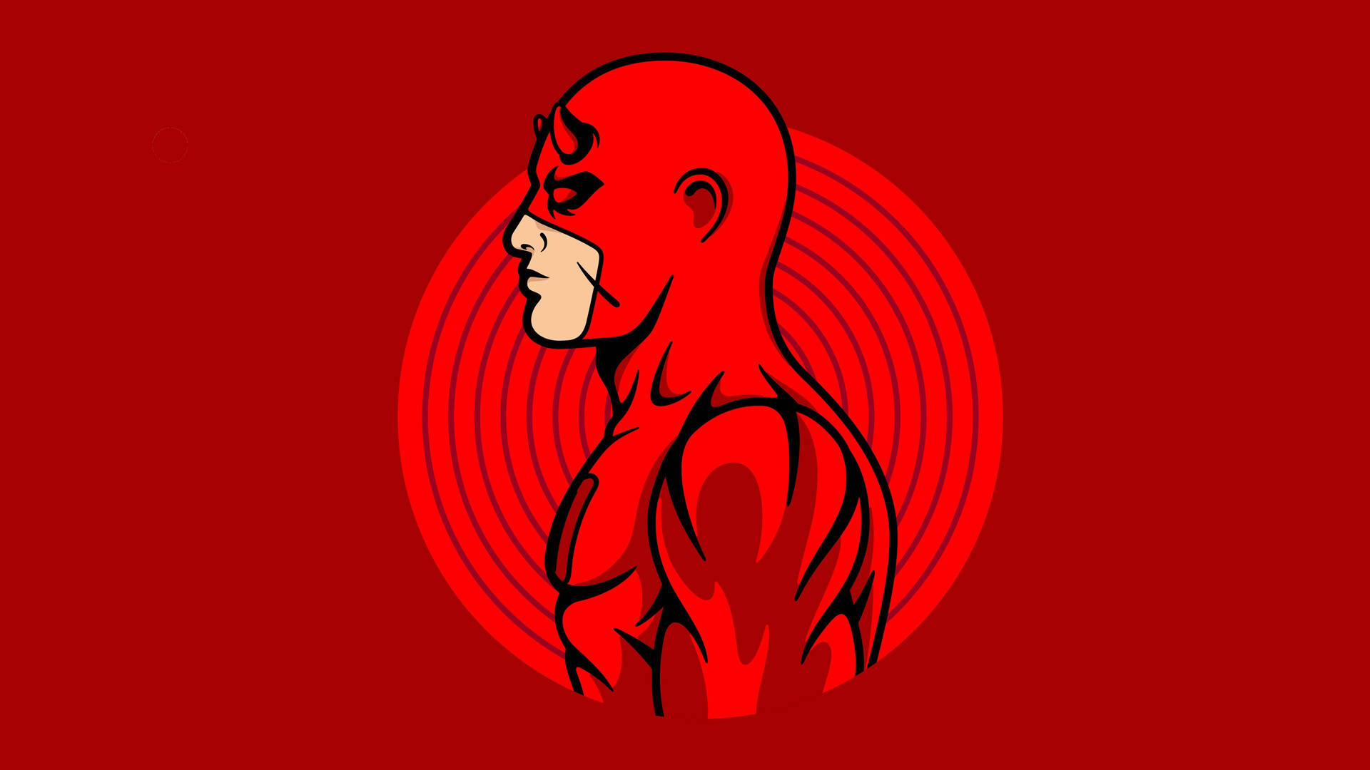 Comic Daredevil Sideview Abstract