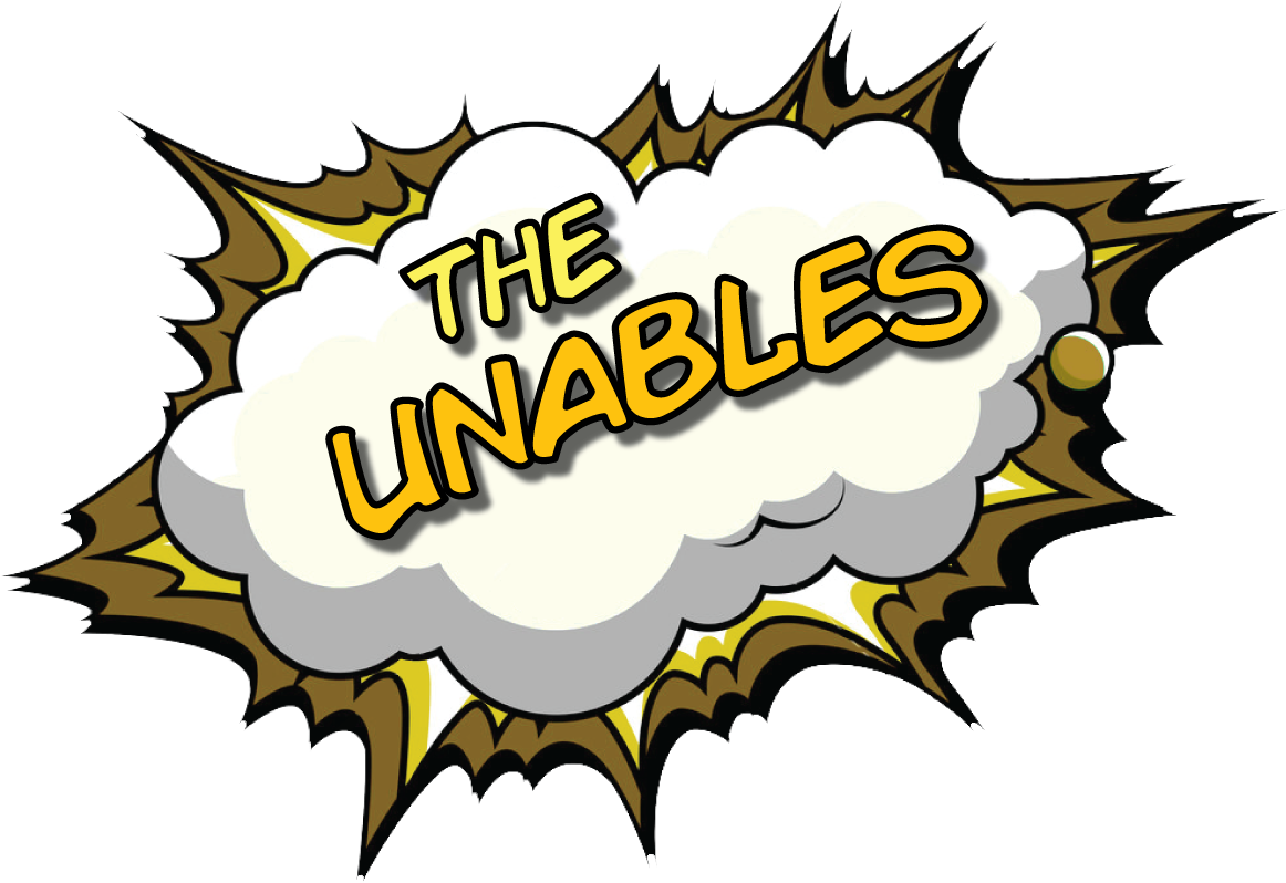 Comic Explosion The Unables Logo PNG