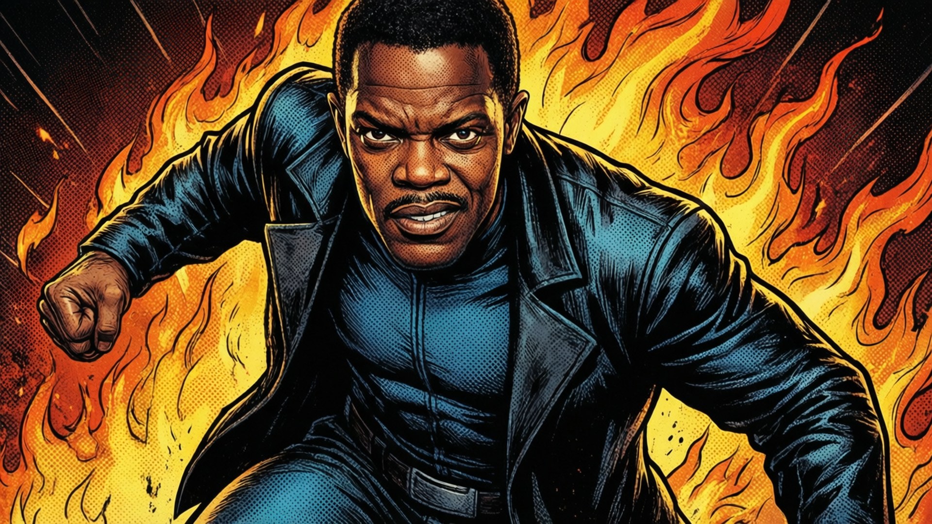 Comic Fury Bakgrunner