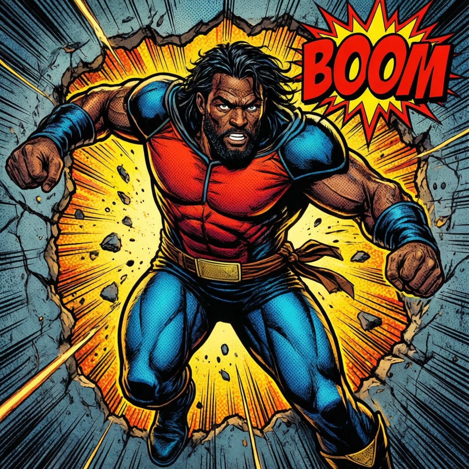 Comic stil Dameon Pierce