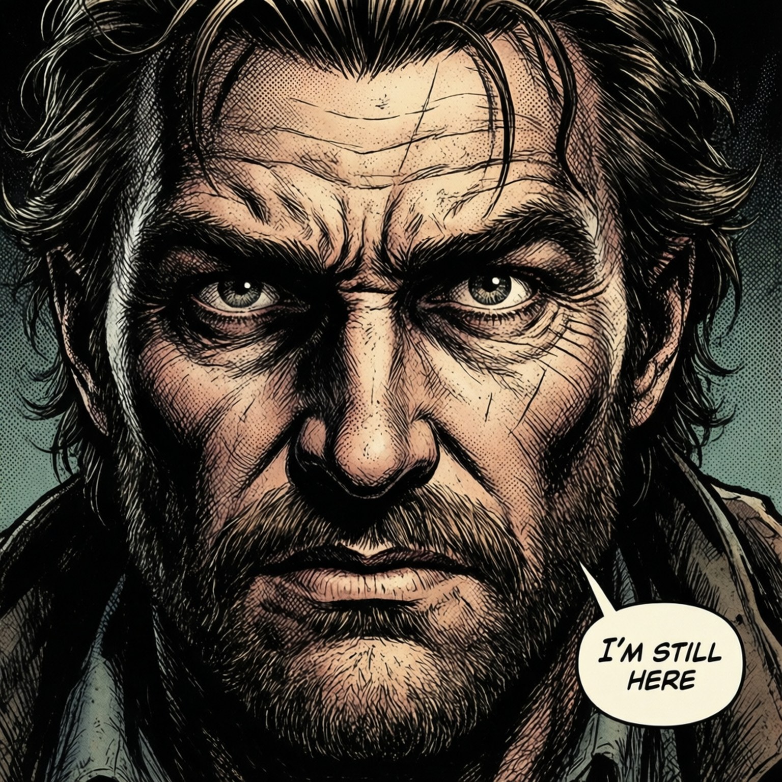 Comic Panel Jack Bakgrunner