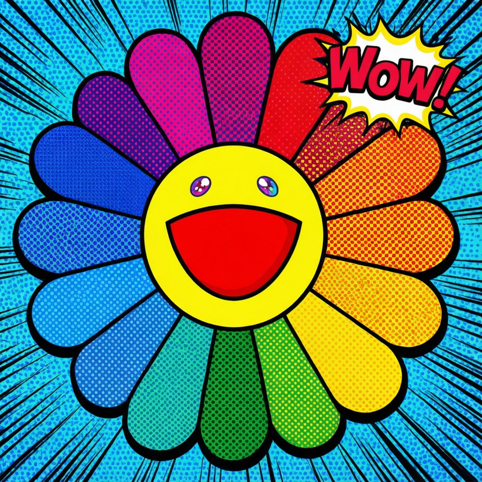 Comic Pop Murakami Fonds d'écran