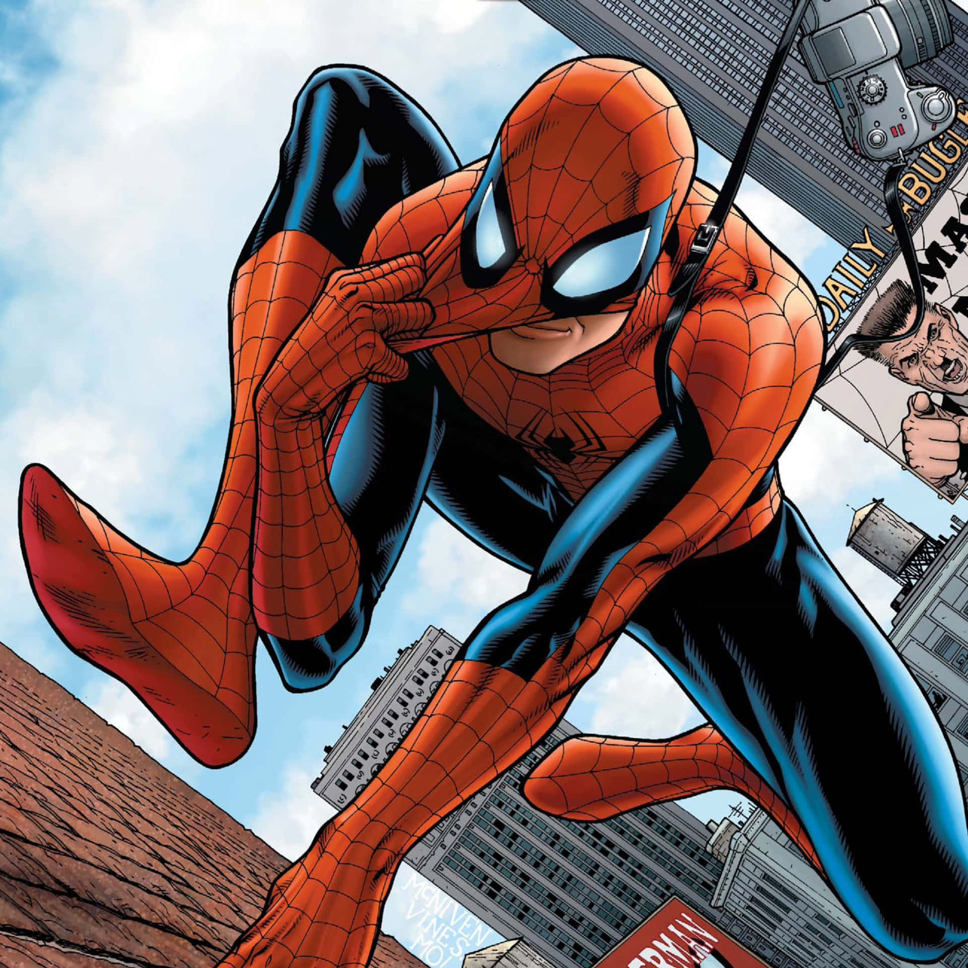 Fondode Pantalla De Spider Man Cómico (pfp) Fondo de pantalla