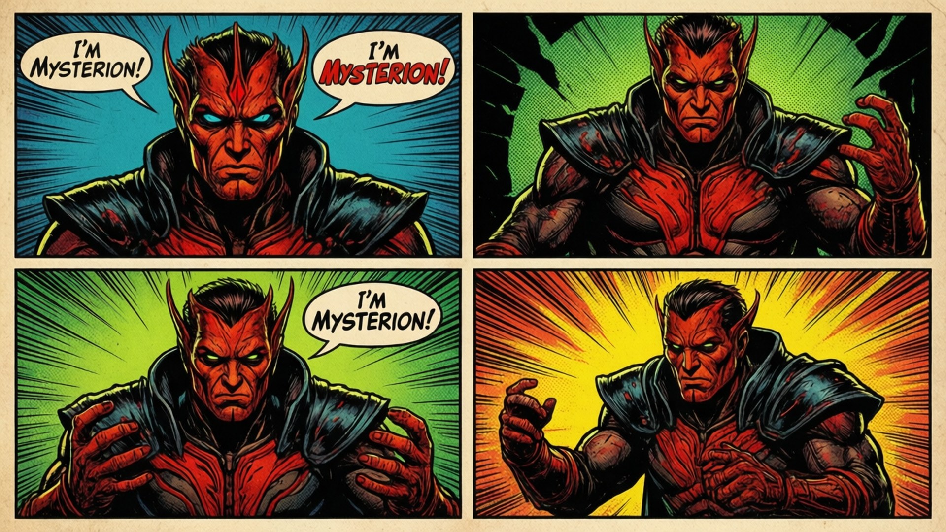 Comic Strip Hero Taustakuvat