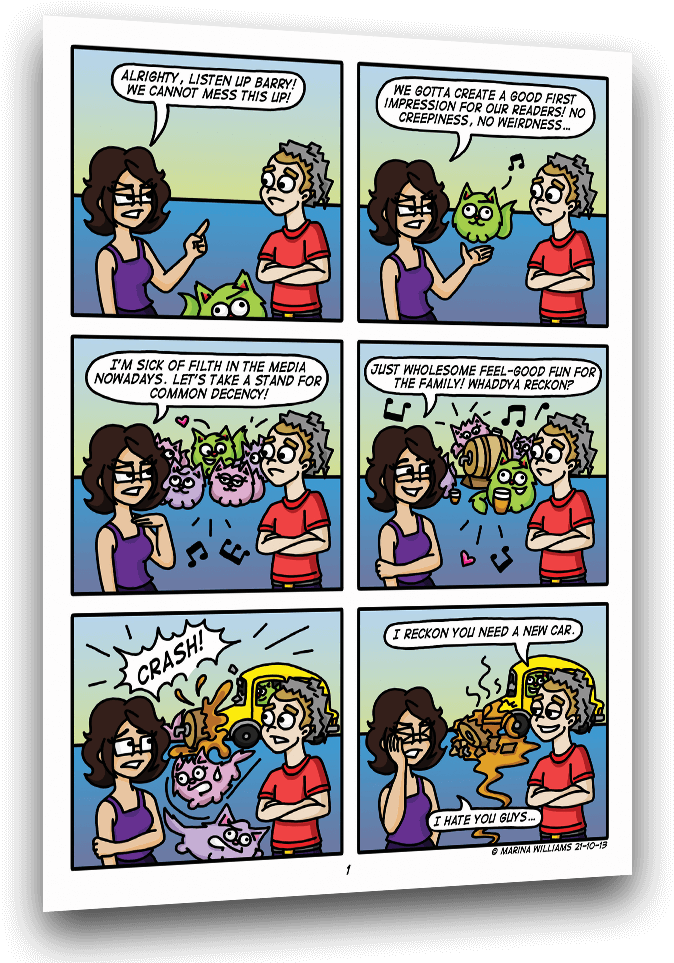 Comic Strip Wholesome Fail PNG