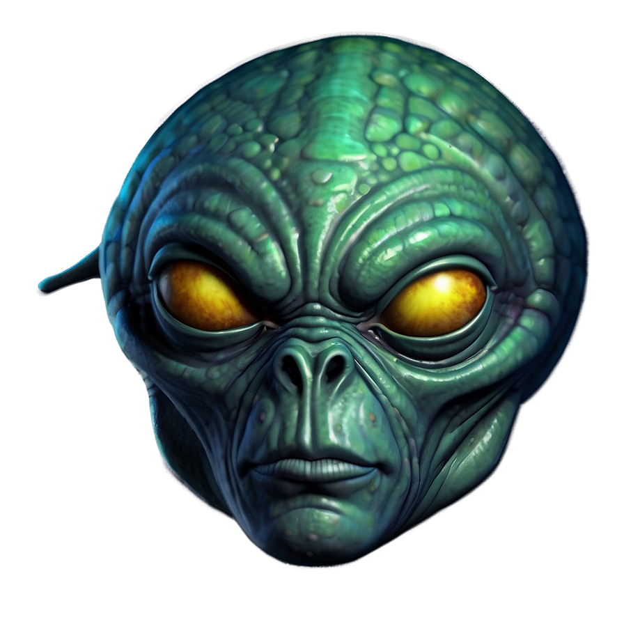 Comic Style Alien Png 05032024 PNG