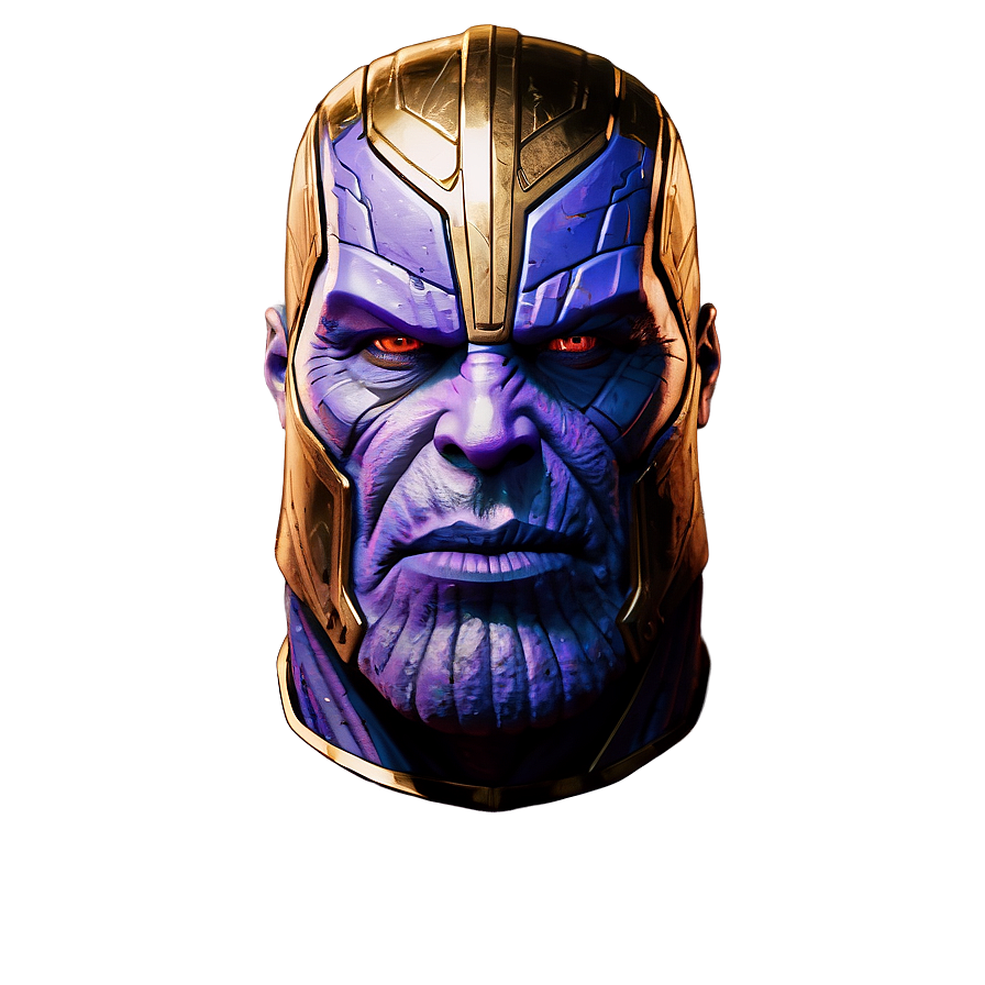 Comic Style Thanos Png Ajk70 PNG