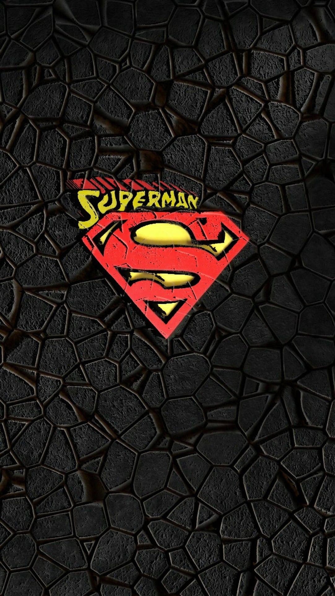 Comics Superman Symbol Iphone Dark Wallpaper