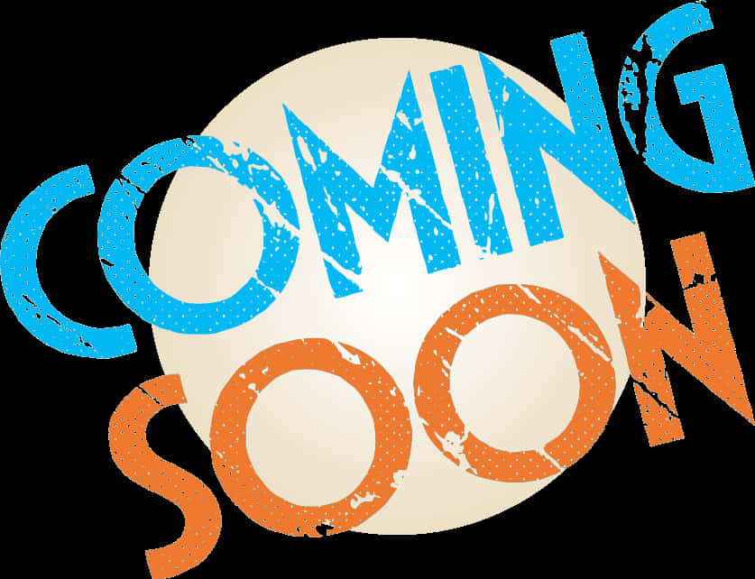 Coming Soon Announcement PNG