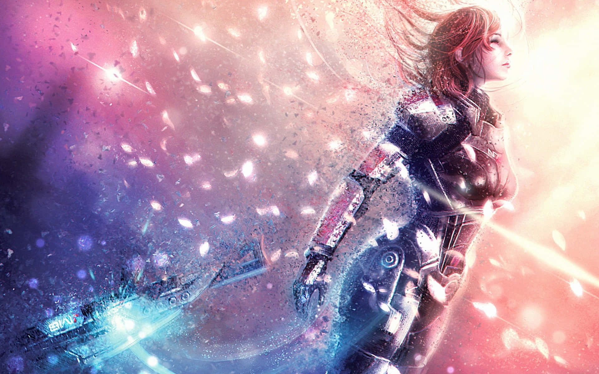 Commander Shepard - Mass Effect Paragon Leader Wallpaper