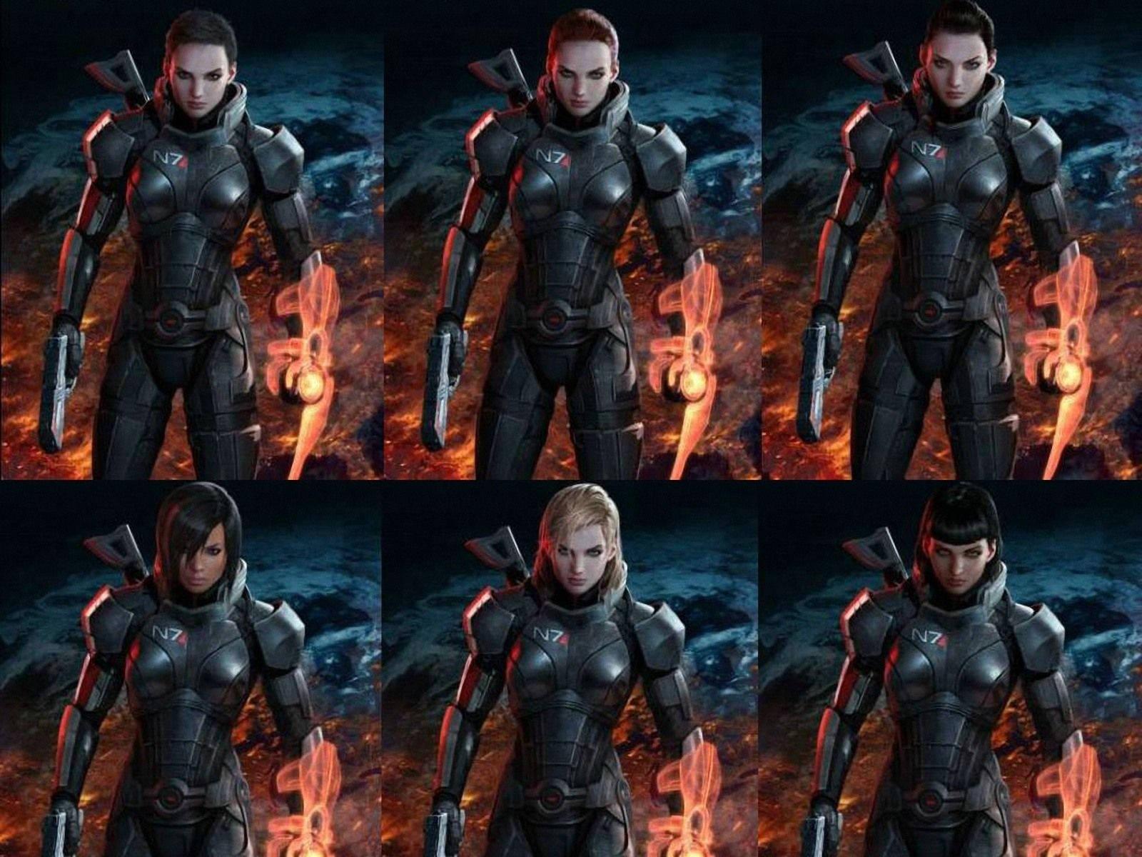 Commander Sheppard Weapon Mass Effect 3 Wallpaper