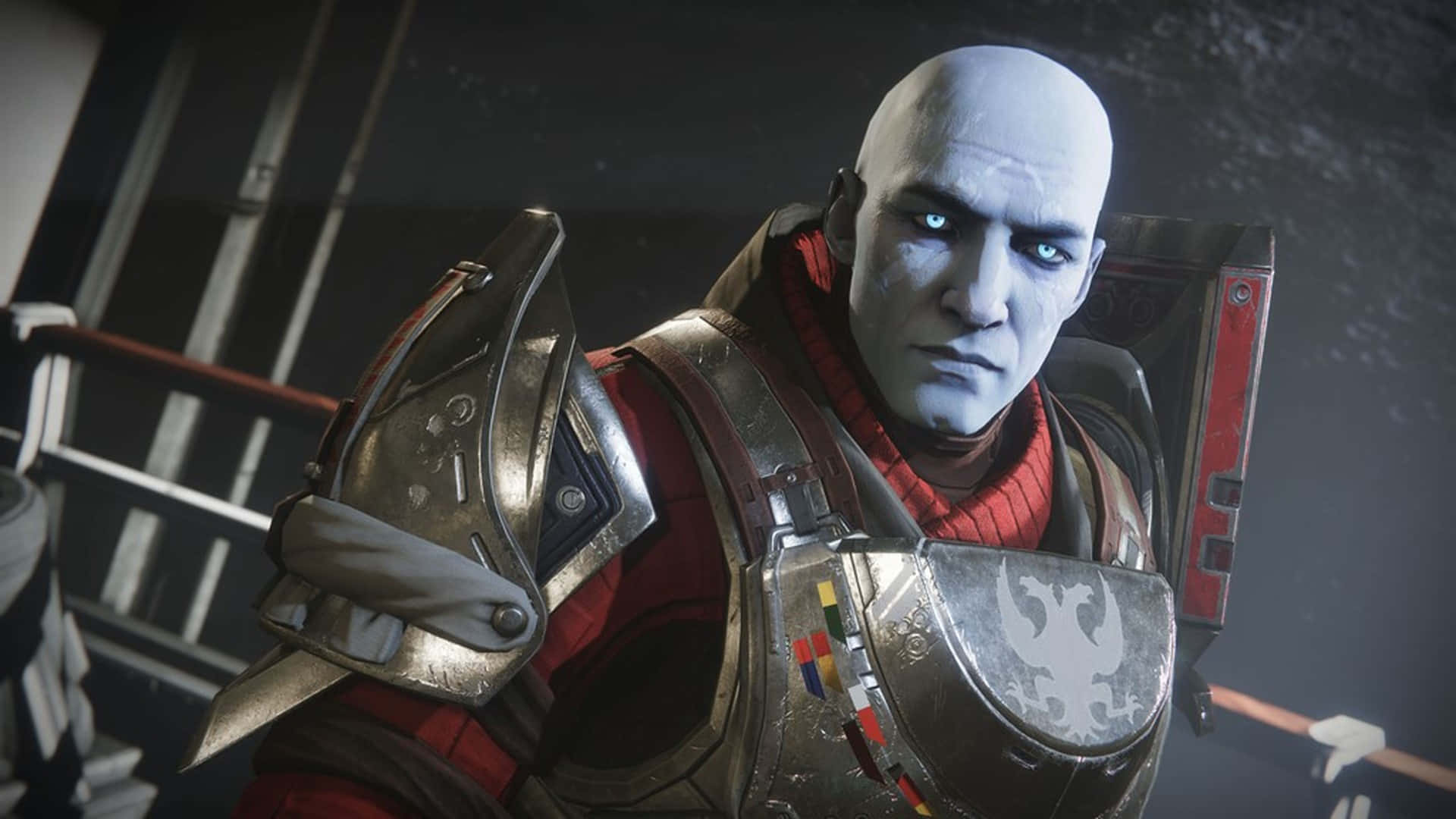 Commandant Zavala Destiny Portret Achtergrond