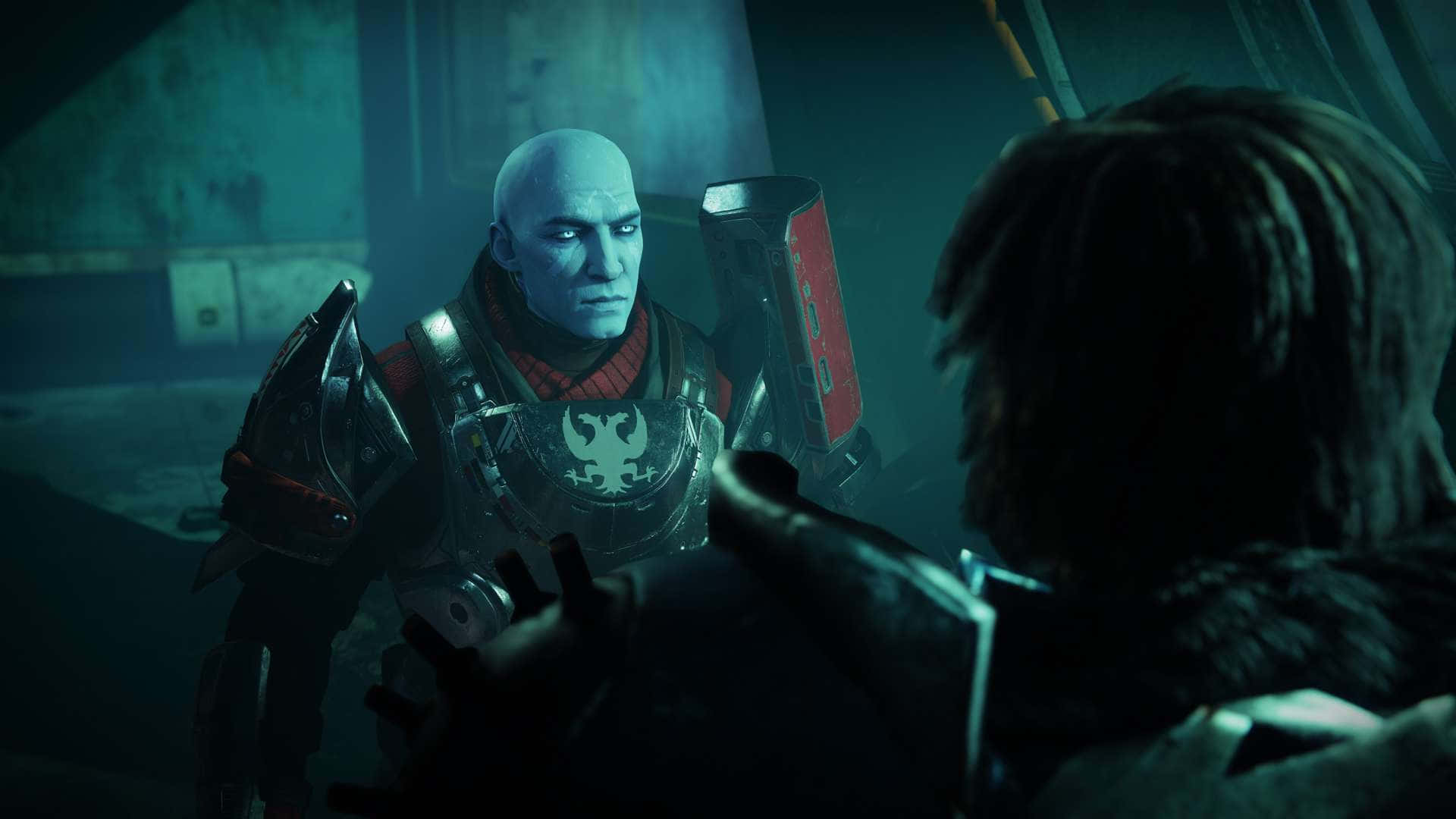 Commandant Zavala Destiny2 Dialoogscène Achtergrond