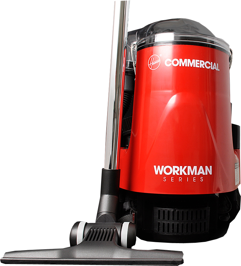 Commercial Grade Red Vacuum Cleaner PNG