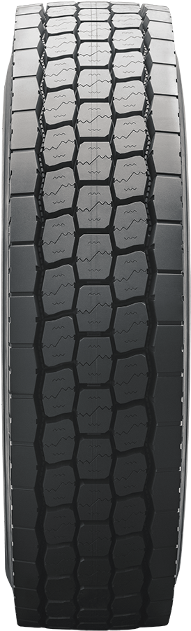 Commercial Truck Tire Tread Pattern PNG