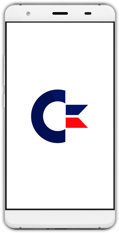 Commodore64 Logo Smartphone Display PNG
