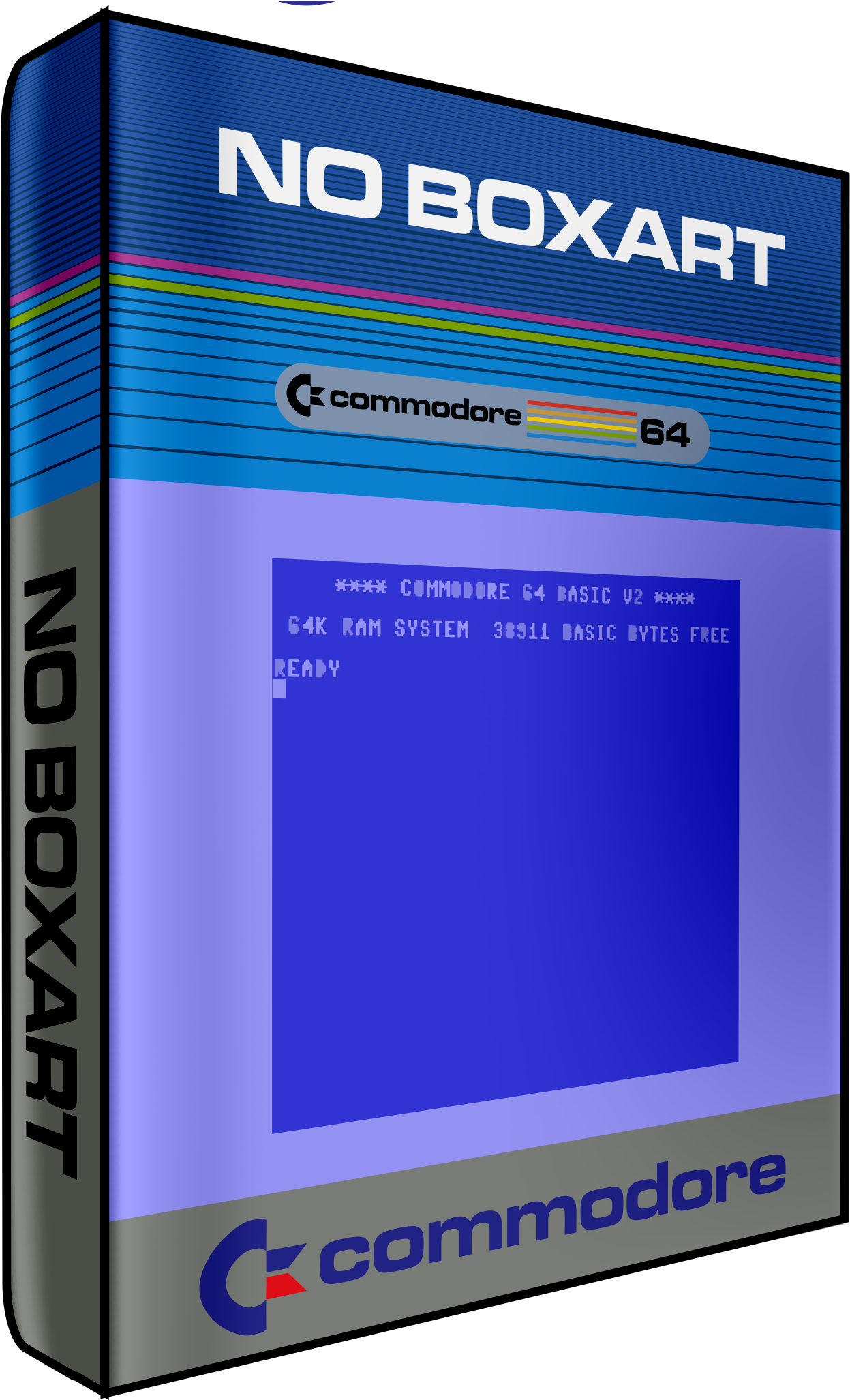 Commodore64 No Box Art PNG