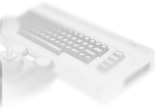 Commodore64 Retro Gaming Setup PNG