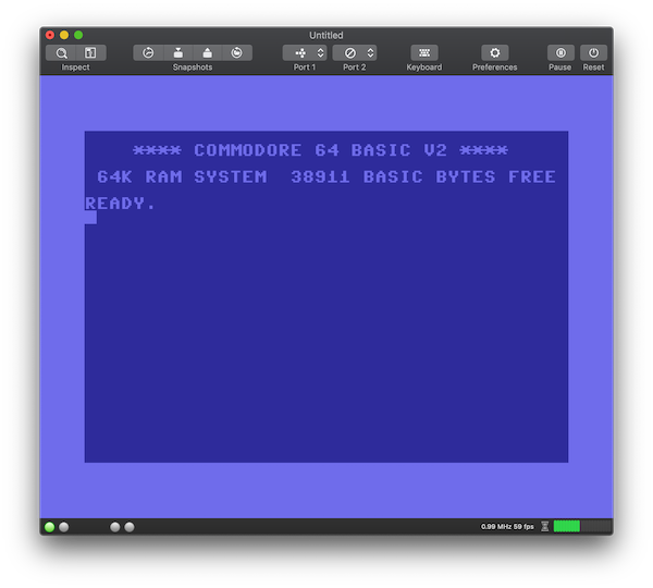 Commodore64 Startup Screen PNG