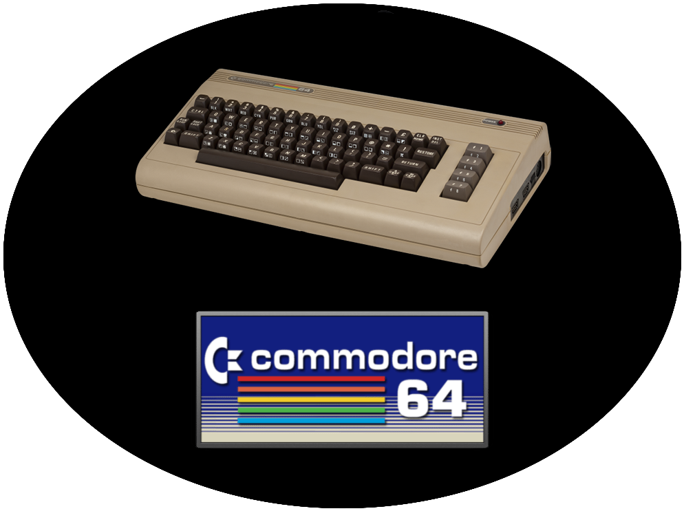 Commodore64 Vintage Computer PNG