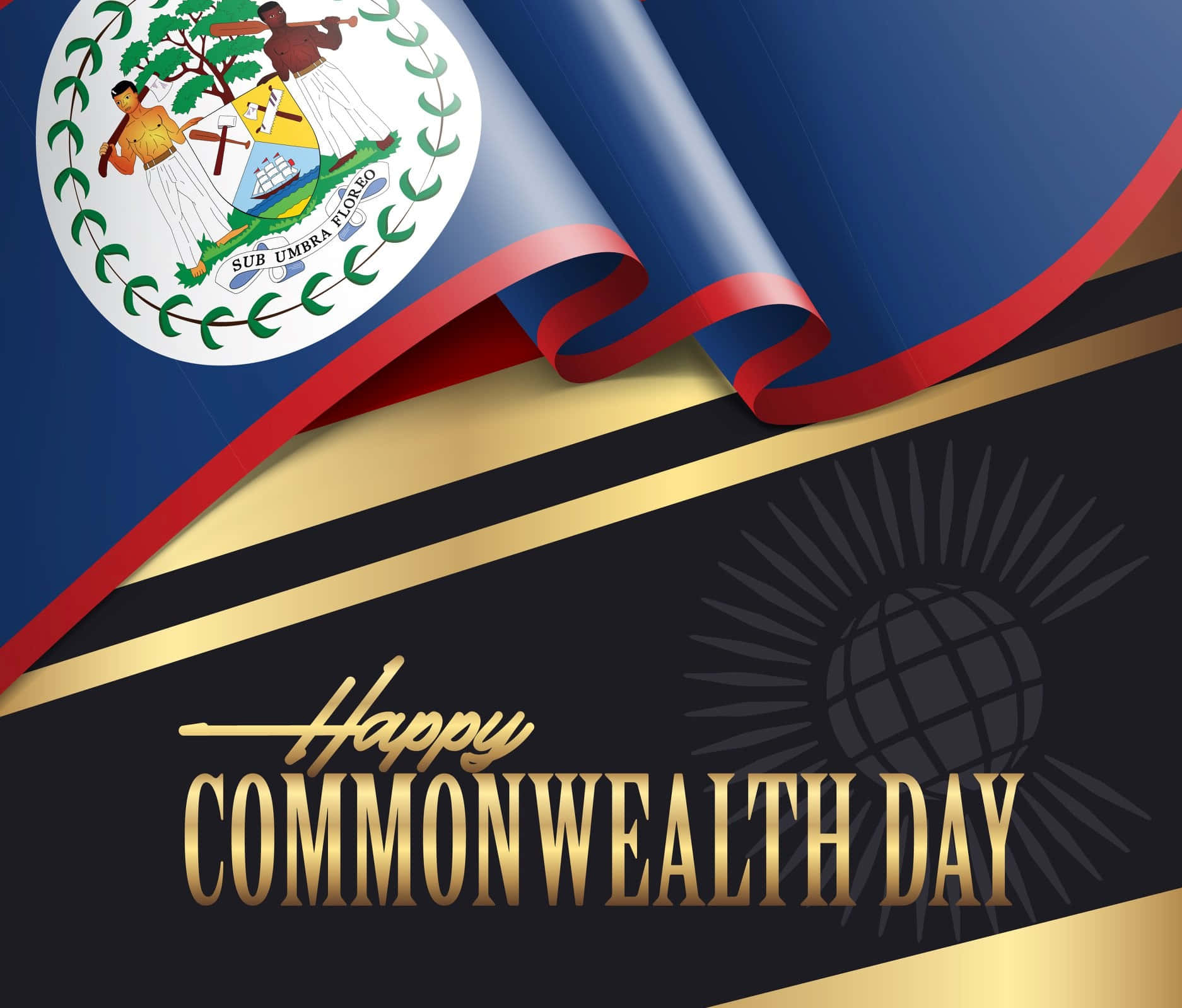 Celebrating Our Commonwealth. Wallpaper