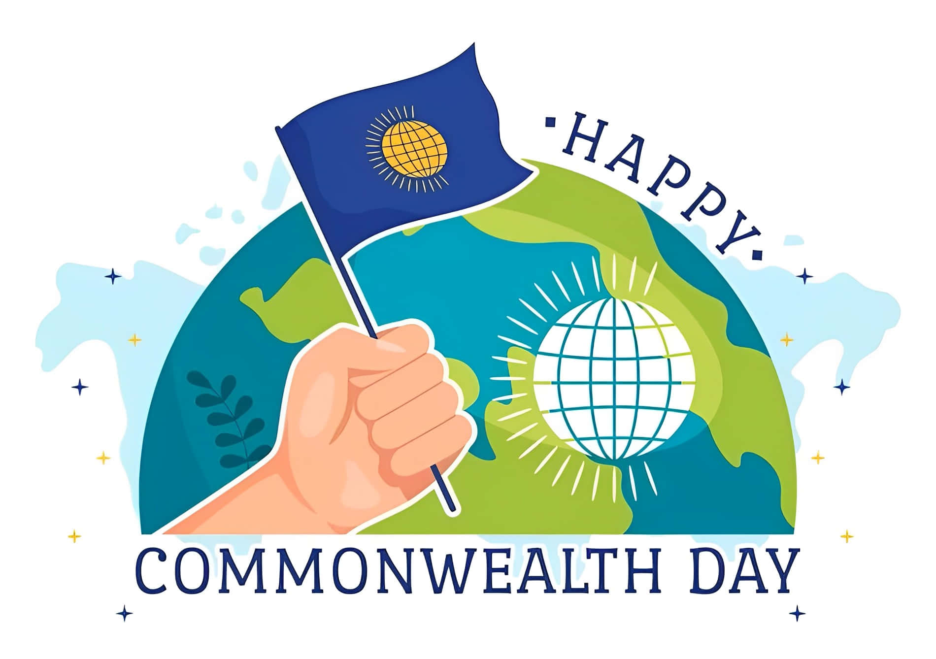 Celebrating together under one sky - Commonwealth Day Wallpaper