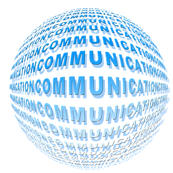 Communication Word Ball PNG