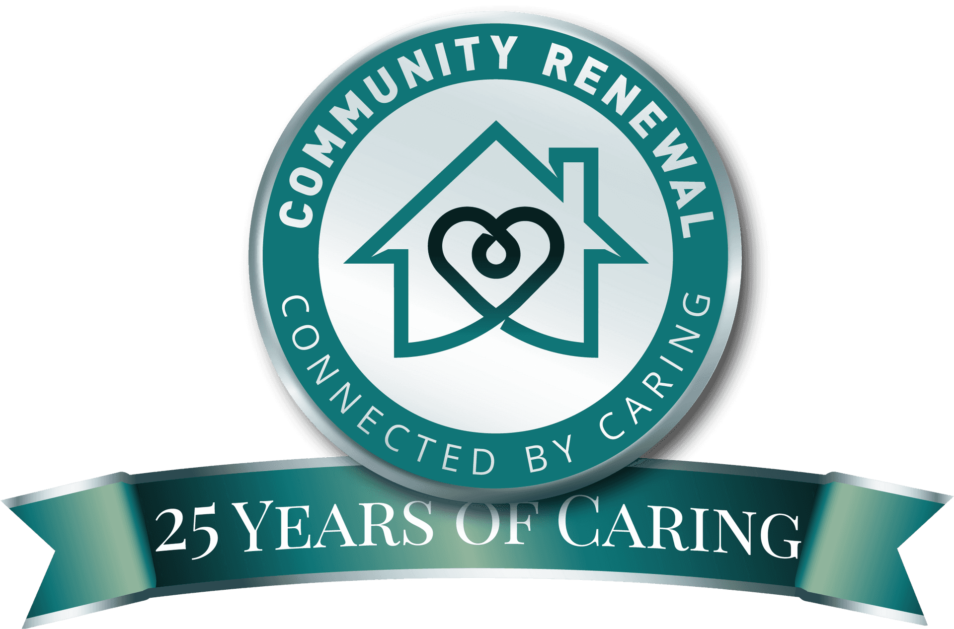 Community Renewal25 Years Anniversary Logo PNG