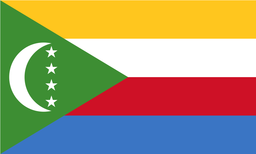Comoros National Flag PNG
