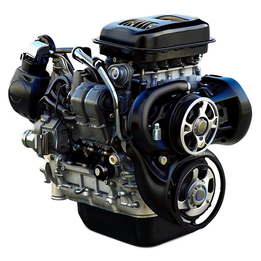 Compact Car Engine Model Png 06132024 PNG