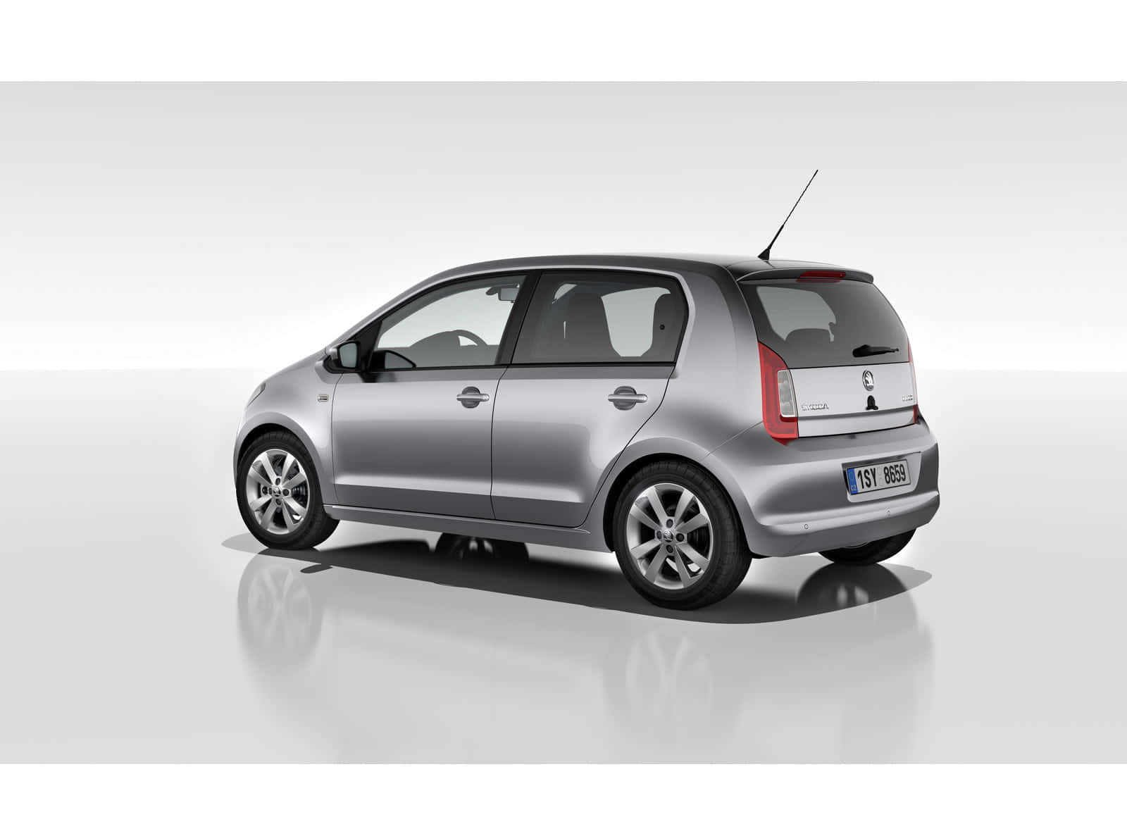 Compact City Drive With Skoda Citigo Wallpaper