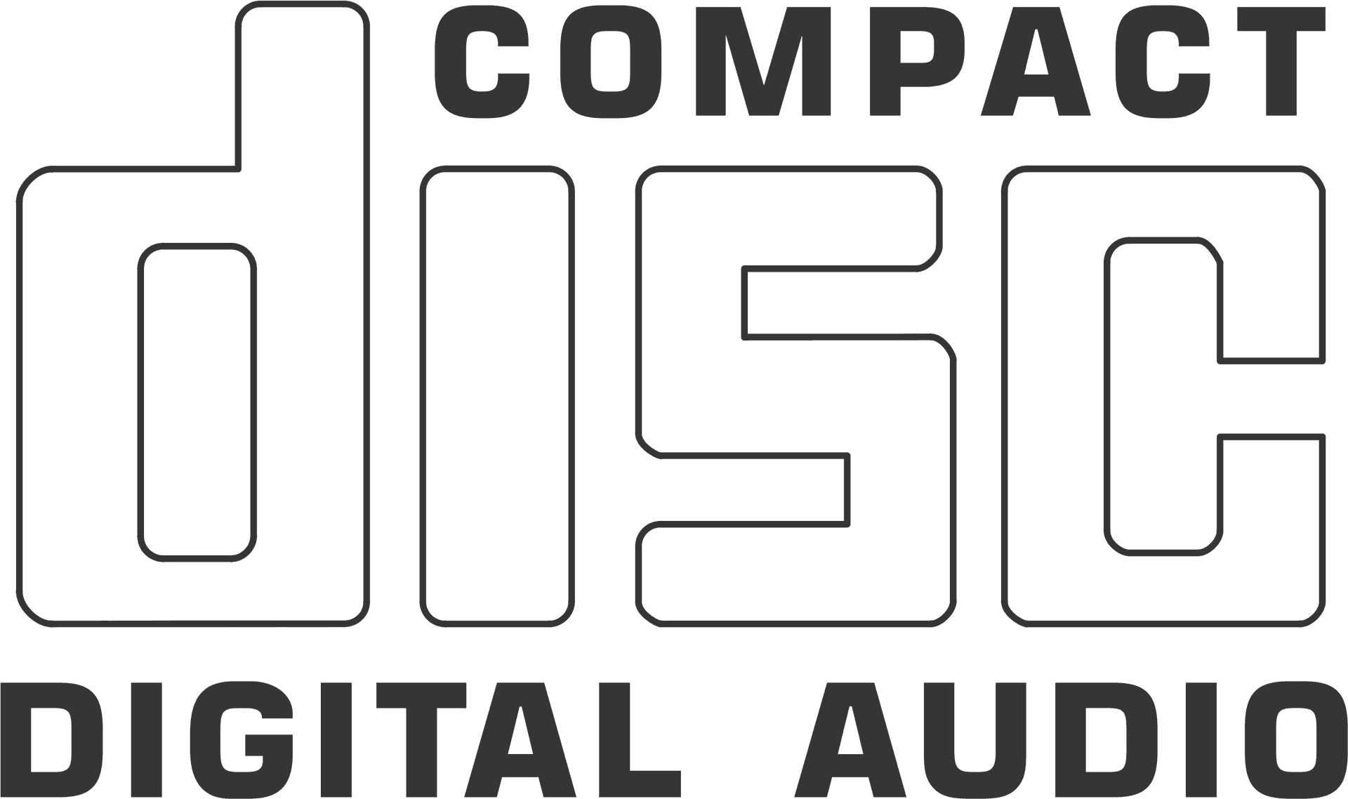 Compact Disc Digital Audio Logo PNG