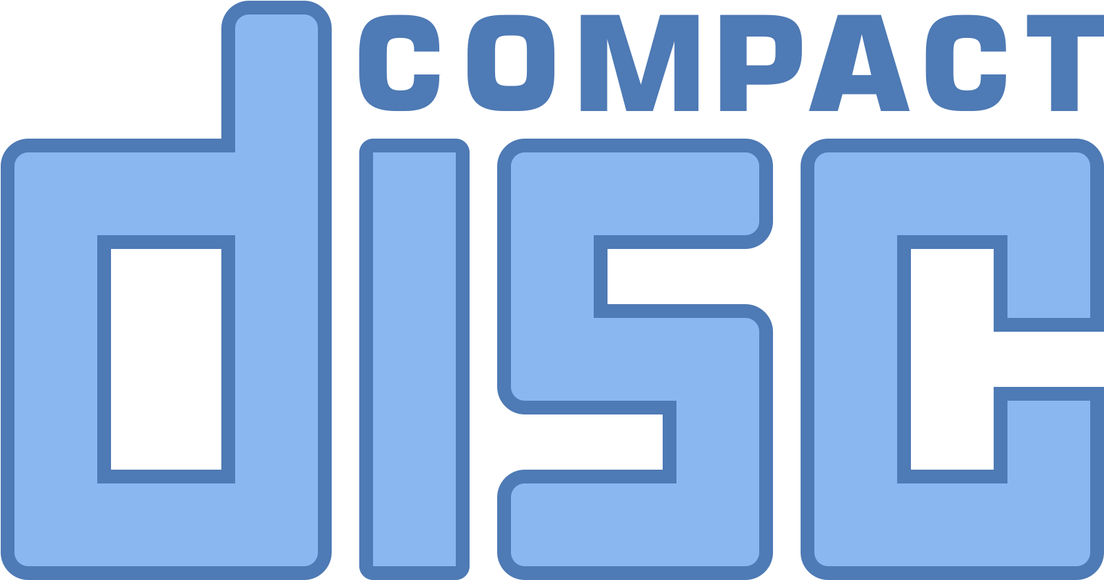Compact Disc Logo Graphic PNG
