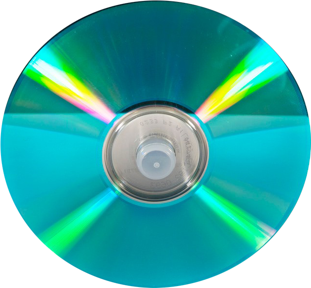Compact Disc Rainbow Reflection PNG