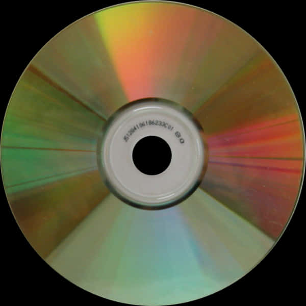 Compact Disc Rainbow Reflections PNG