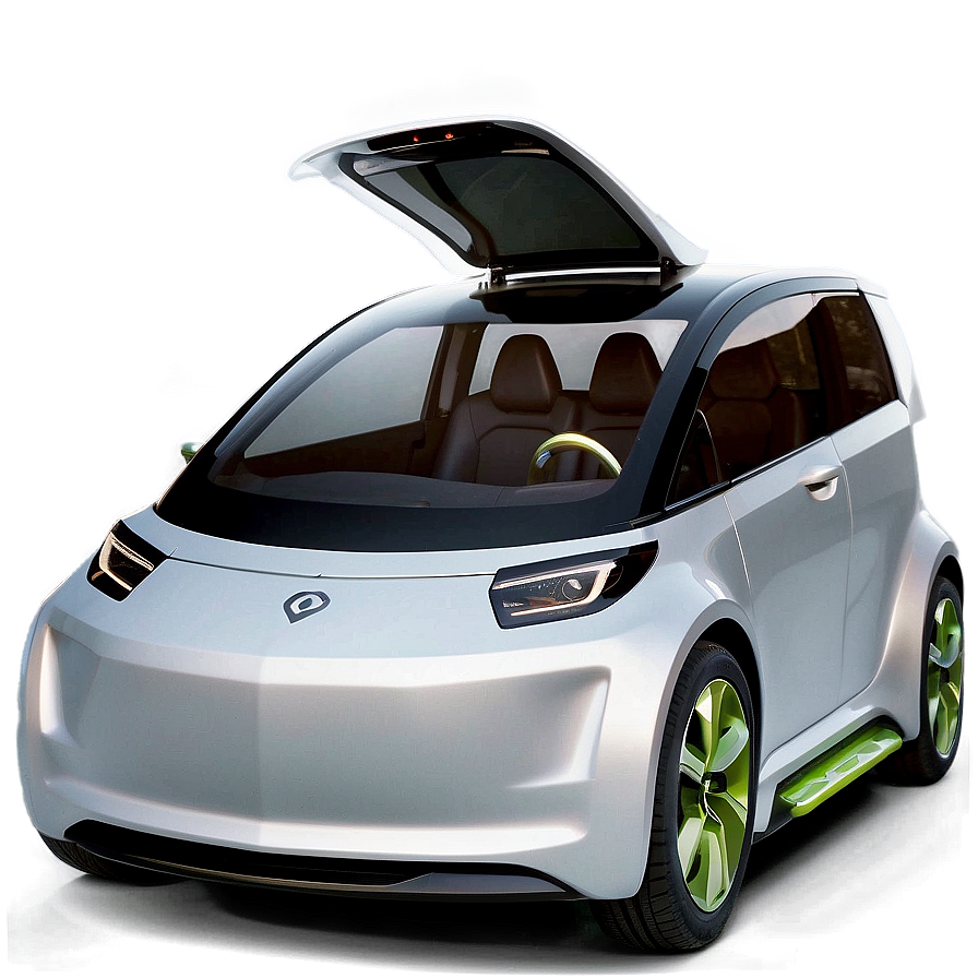 Download Compact Electric Car Concept Png Esd | Wallpapers.com