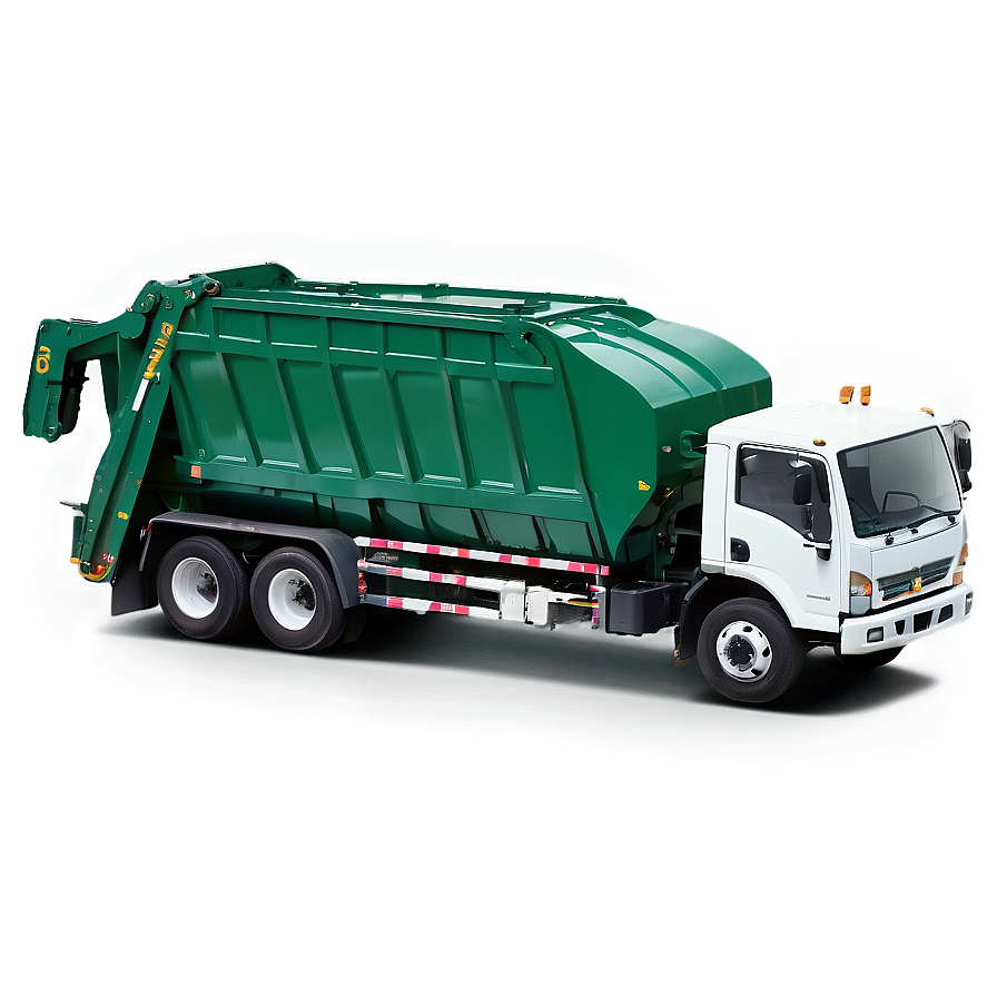 Compact Garbage Truck Png Obn PNG