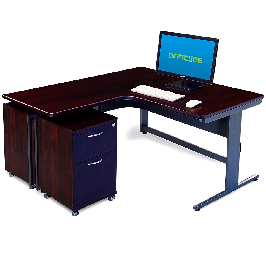 Compact Office Table Png 13 PNG
