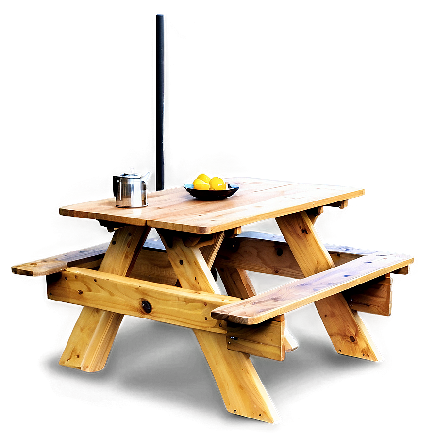 Compact Picnic Table Png Iov44 PNG