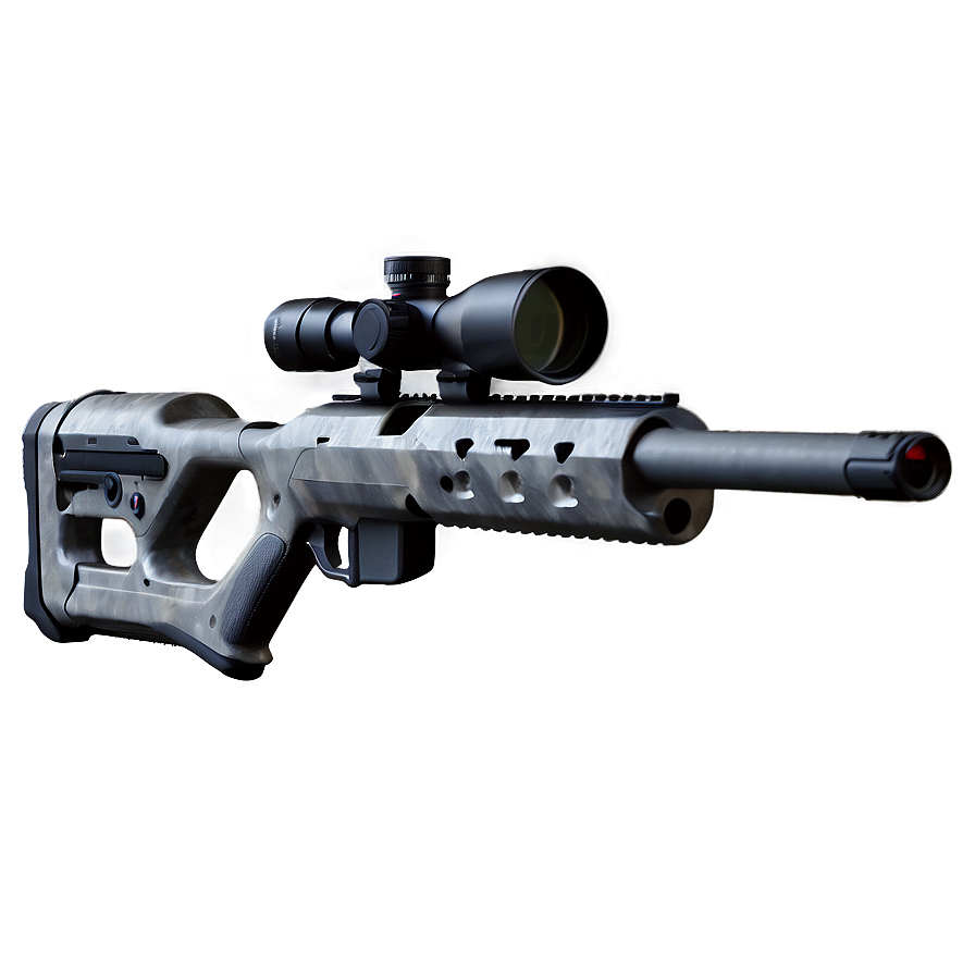 Compact Sniper Rifle Design Png Nhh9 PNG