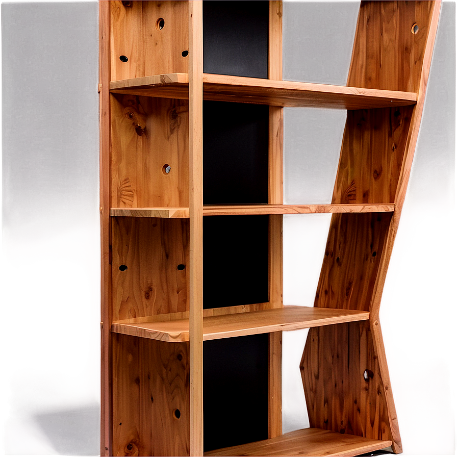 Compact Wood Shelf Spaces Png Sos78 PNG